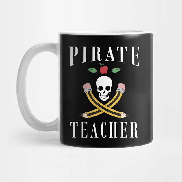 Halloween Pirate Teacher by KC Happy Shop